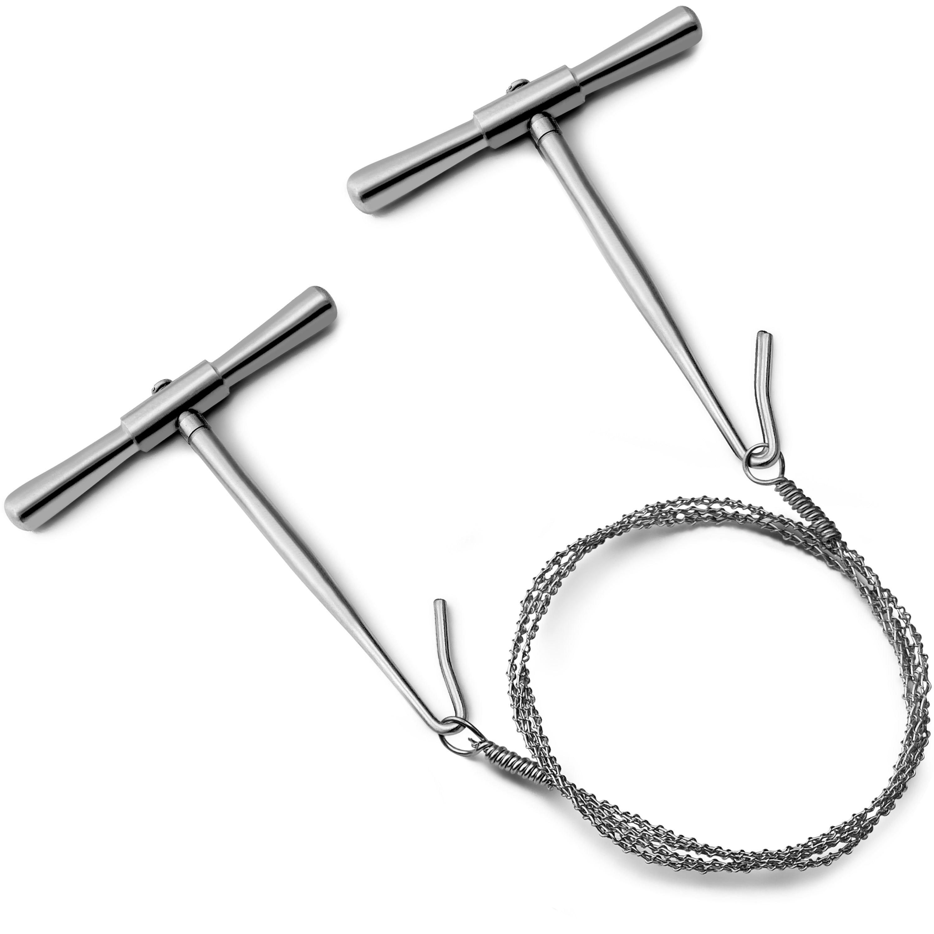 thumbnail interactive-video image 1 of Precise Canada Gigli Saw 12" Wire With 2 Handles – Veterinary Orthopedic Instrument 1 of 6