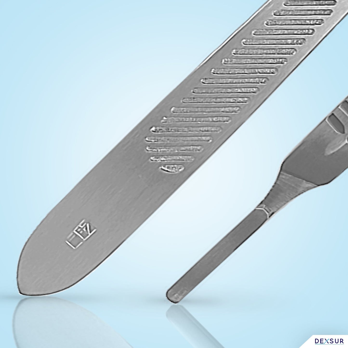 Scalpel Handle # 4L, Premium Quality, Rust Proof Stainless Steel Scalpel Knife Handle, Lightweight and Durable, Fits Surgical Blades No. 20, 21, 22, 23, 24 and 25