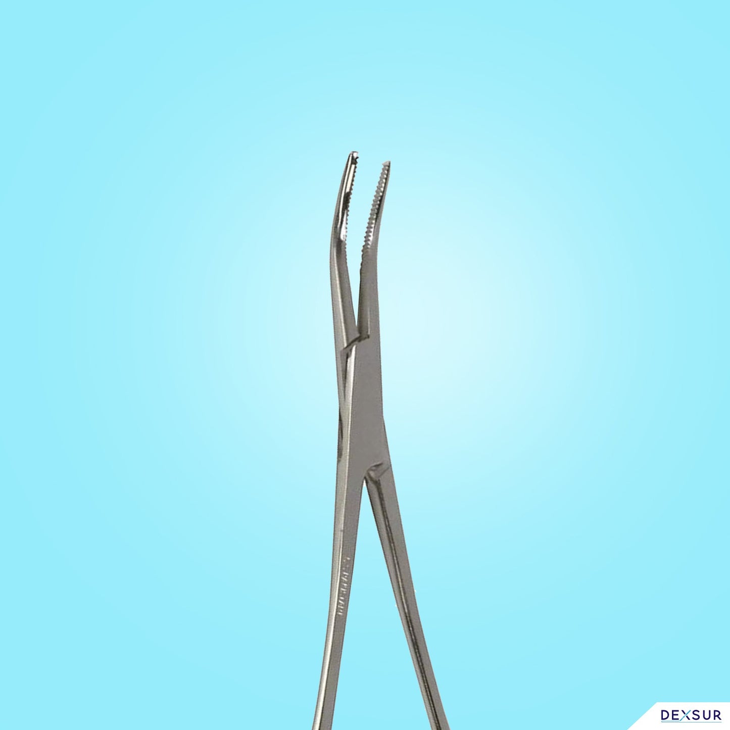 Precision Kelly Hemostat Forceps Locking Tweezers Clamp, Silver, 5.5 Inches, Curved Stainless Steel