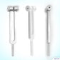 Medical Grade Aluminum Alloy Sensory Tuning Fork Activator For Healing, Therapy Non Magnetic, One Each of C128, C256, C512, C1024, C2048 Tuning Forks, 5 Pcs