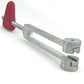 Medical Grade Reflex Hammer Tuning Fork Combo Aluminum Alloy, One 2 IN 1, 128 Hz Tuning Fork With Taylor Hammer