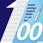 Scalpel Blades Sterile High Carbon Steel Dermablade, # 15 Surgical Blade - Individually Wrapped, a box of 100 Pcs + # 3 Scalpel Handle