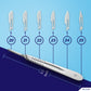 Scalpel Handle # 4, Premium Quality, Rust Proof Stainless Steel Scalpel Knife Handle, Lightweight and Durable, Fits Surgical Blades No. 20, 21, 22, 23, 24 and 25