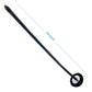 Babinski Neurological Reflex Hammer with Pointed Tip for Superficial Responses - Long Plastic Handle