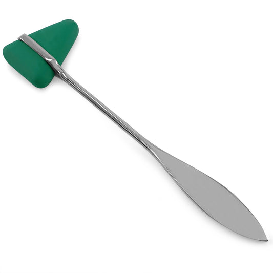 Taylor Tomahawk Percussion Reflex Hammer for Neurological Examination - Green